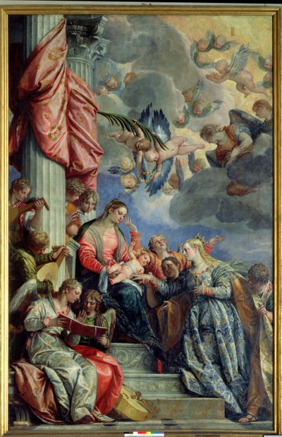 Le Mariage mystique de Sainte Catherine - Paolo Veronese